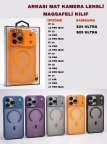 ARKASI MAT KAMERA LENSLİ MAGSAFELİ KILIF İP 12 PRO MAX