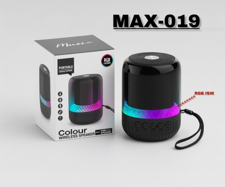 COLOUR WIRELESS SPEAKER MAX-019