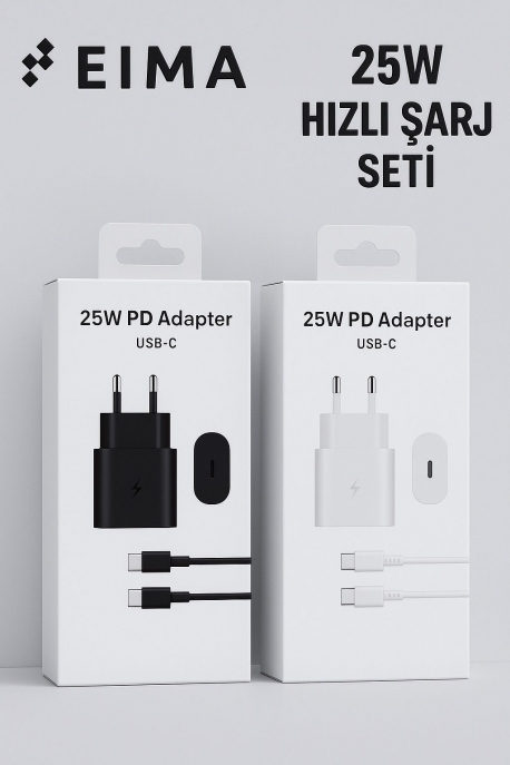 EIMA 25 W HIZLI ŞARJ SETİ