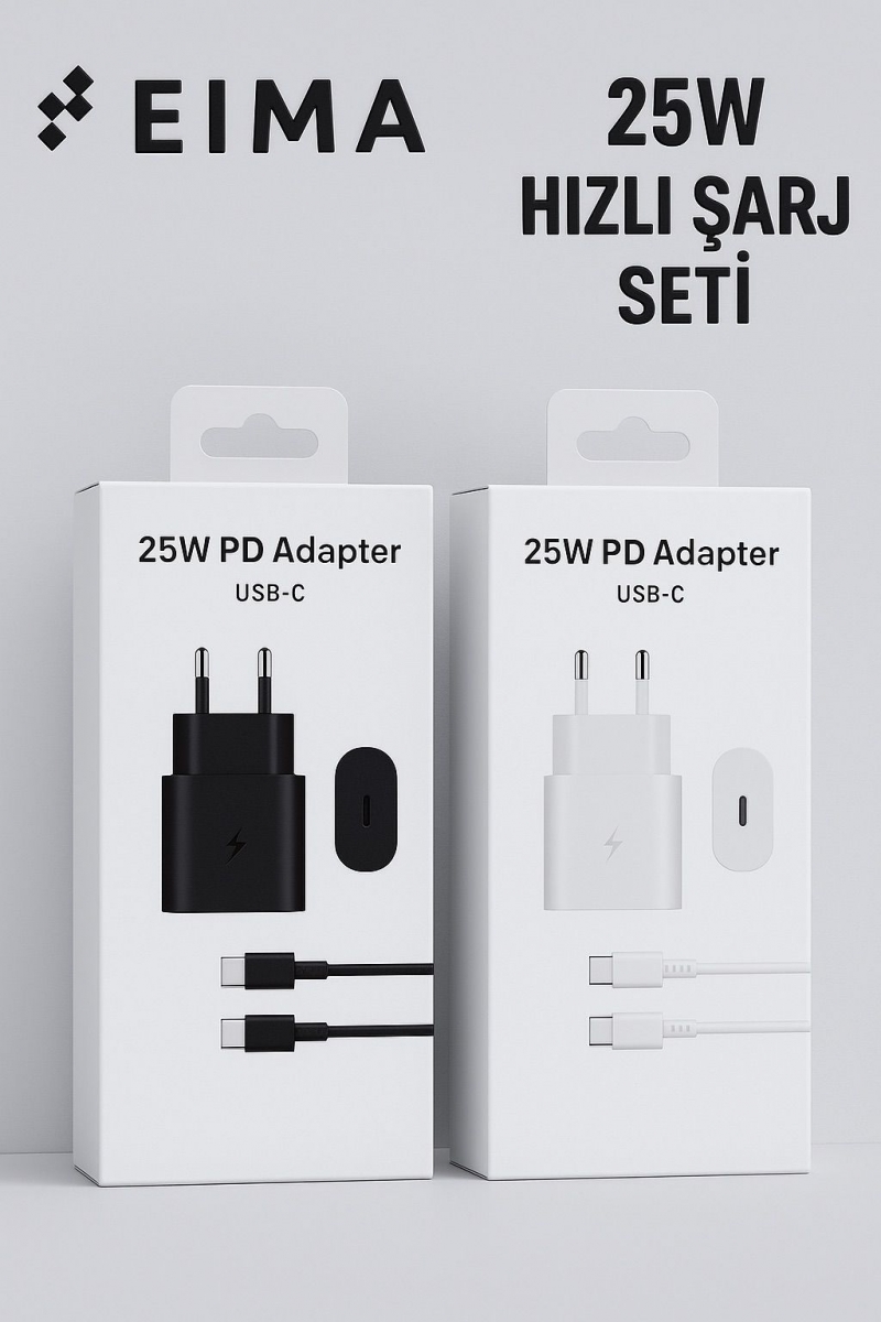 EIMA 25 W HIZLI ŞARJ SETİ