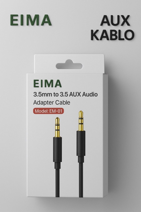 EIMA AUX KABLO 3.5MM TO 3.5 AUX
