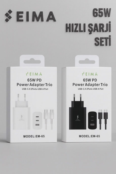 EIMA EM-65 W HIZLI ŞARJ SETİ
