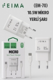 EIMA EM-70 10.5W MİKRO YERLİ ŞARJ