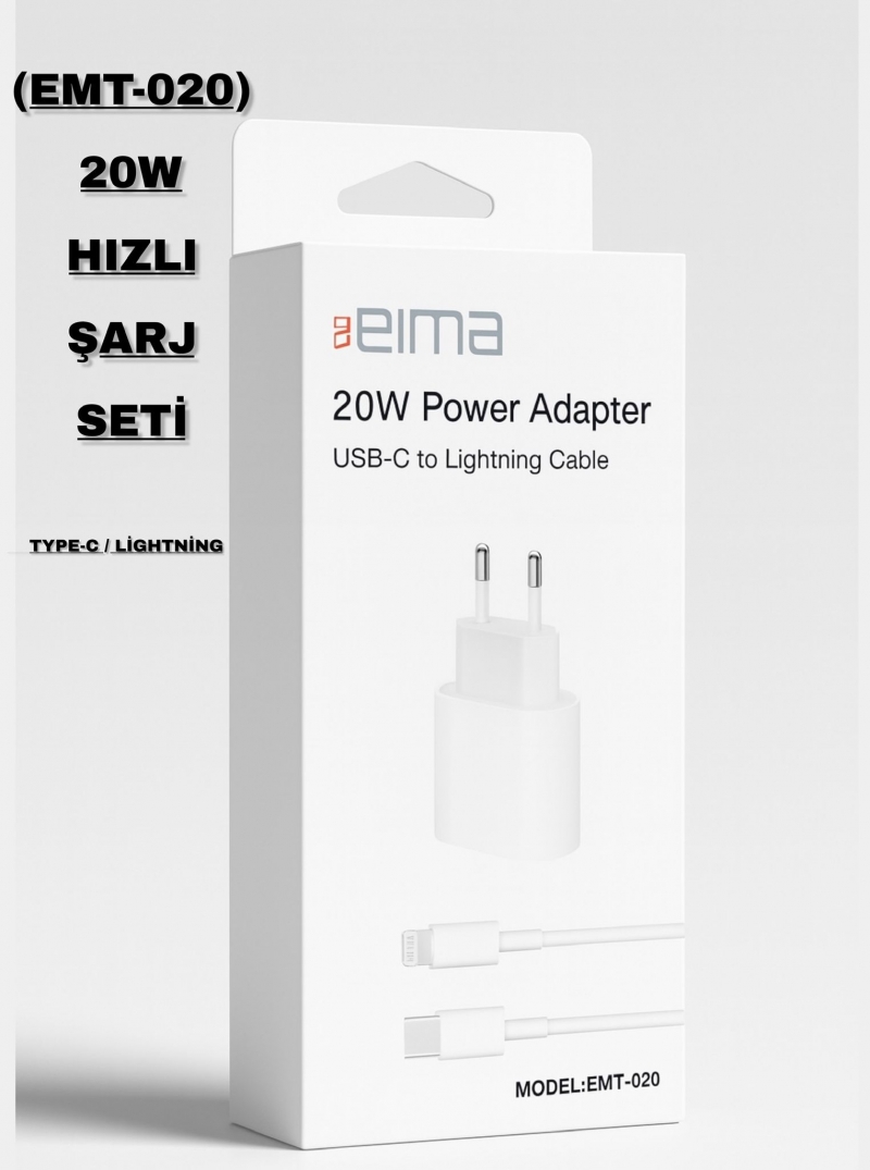 EIMA (EMT-020) 20 W HIZLI ŞARJ SETİ