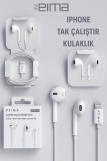 EIMA IPHONE TAK ÇALIŞTIR KULAKLIK LIGHTNING HEADPHONE