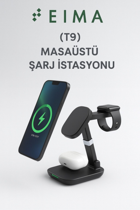 EIMA (T9) MASAÜSTÜ ŞARJ İSTASYONU