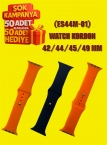 (ES44M-01) WATCH KORDON 42/44/45/49 MM PLASTİK AYARLANABİLİR TURUNCU