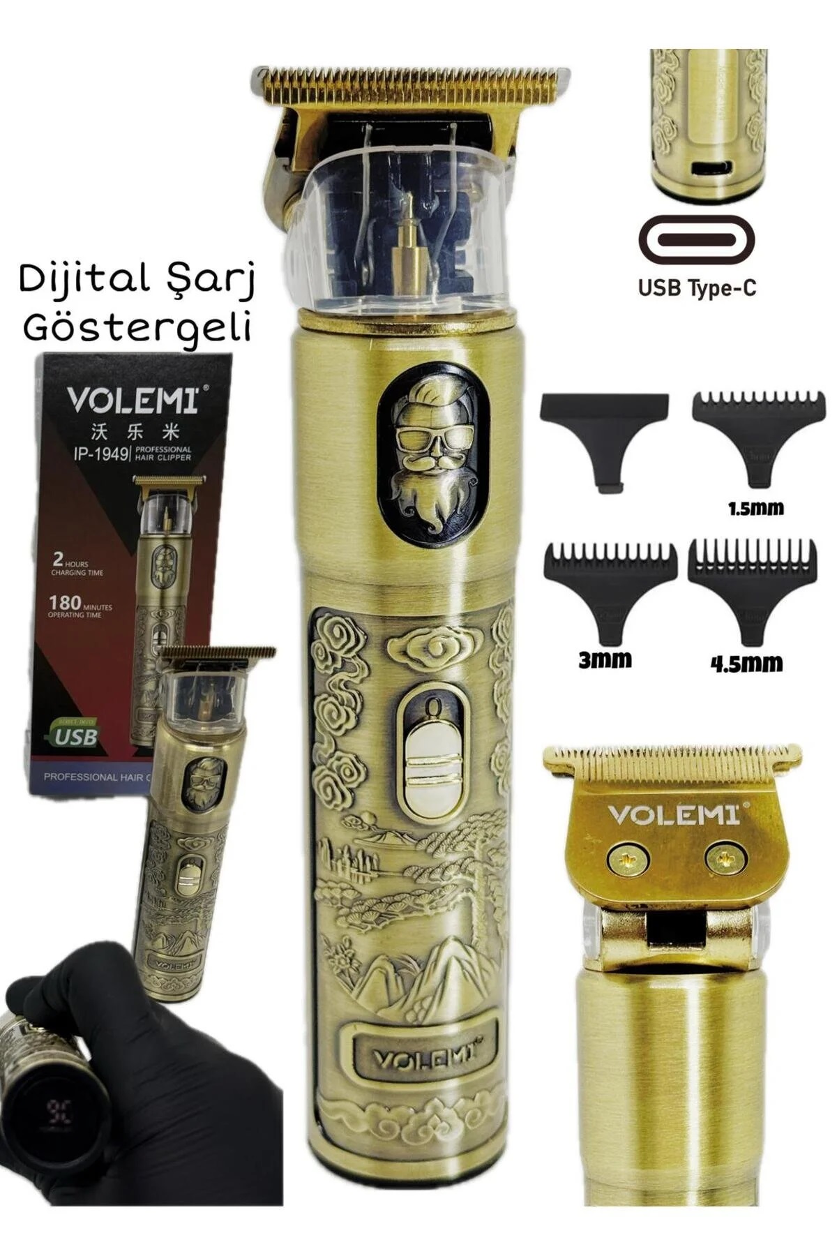 VOLEMİ PROFESSIONAL HAIR CLIPPER