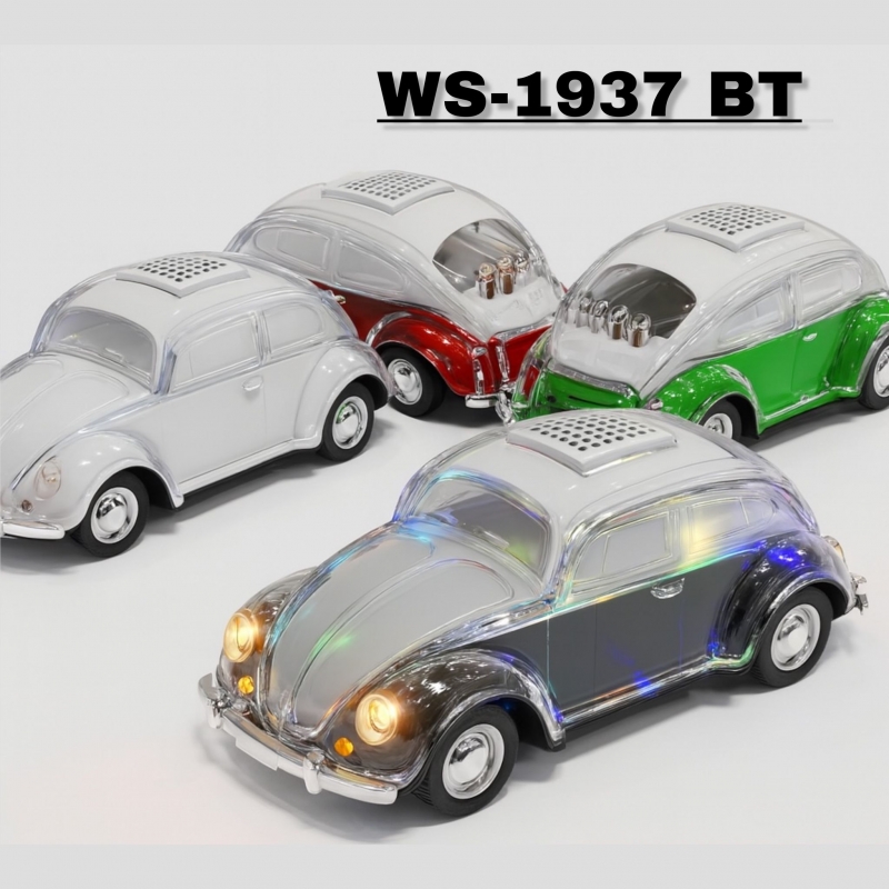 WSTER (WS-1937) BT NOSTALJİK ARABA MÜZİK ÇALAR