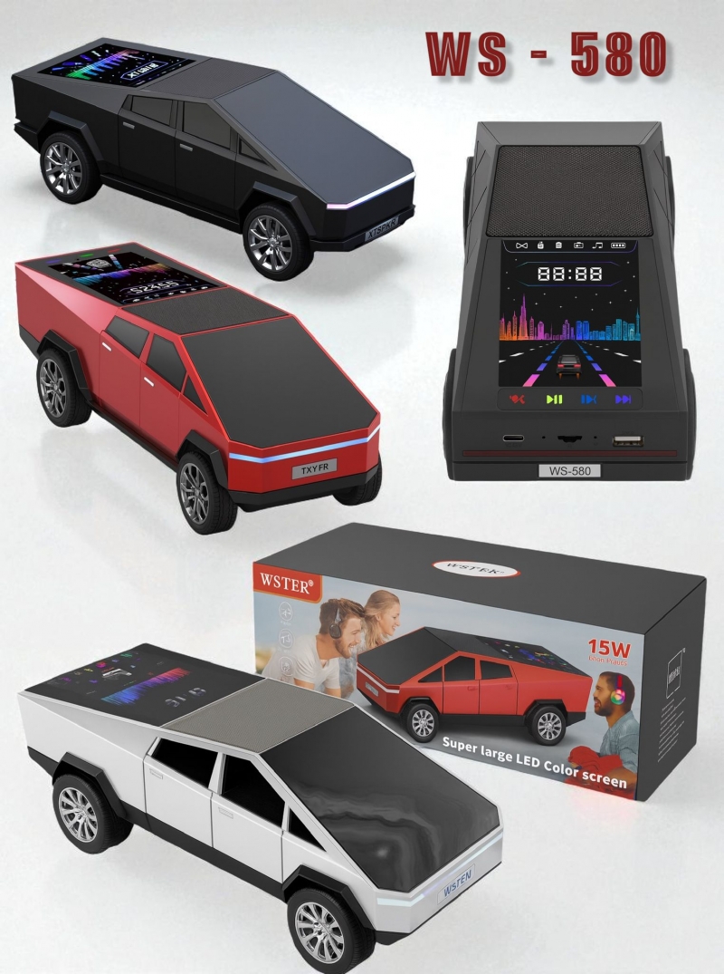 WSTER (WS-580) BT NOSTALJİK ARABA MÜZİK ÇALAR