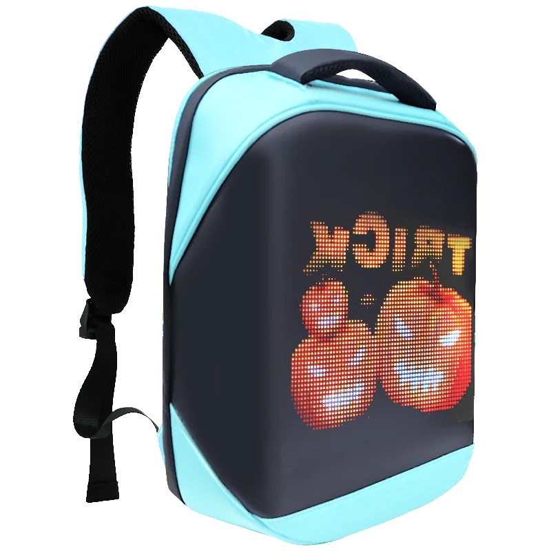 Pixel Bag Led Çanta Mavi