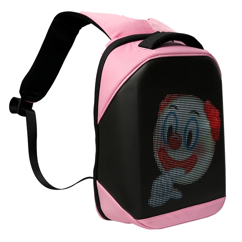 Pixel Bag Led Çanta Fuşya
