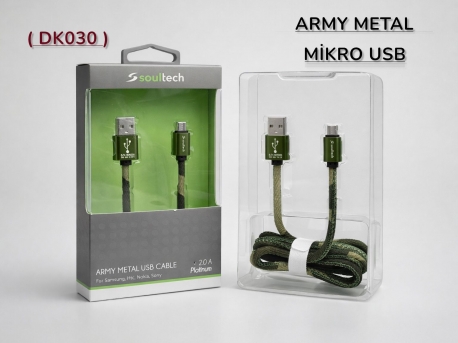 SOULTECH (DK030) ARMY METAL MİKRO USB