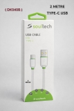 SOULTECH (DK040B) 2 METRE TYPE-C USB