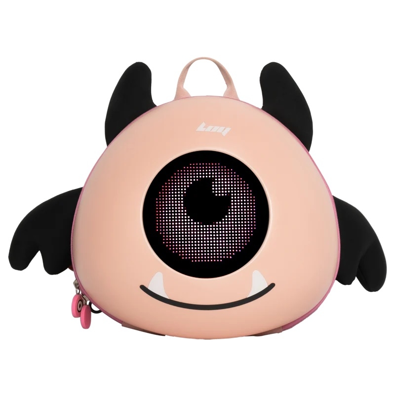 Melek Göz LED Akıllı Çanta Pembe