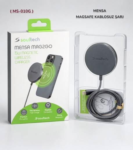 (MS-010G) MENSA MAGSAFE KABLOSUZ ŞARJ
