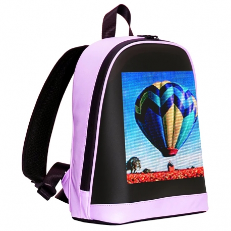 Pixel Bag Mini Led Çanta Fuşya