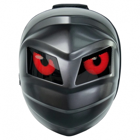 Rider LED Motorcu Çantası - Orta Boy (Karbon Parlak)