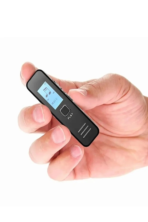 ROXY DIJITAL MINI EKRANLI 32GB SES KAYIT CİHAZI MP3 ÇALAR DERS KAYDI DİNLEME 1 CİHAZI