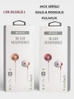 SOULTECH JACK GİRİŞLİ GOLD & ROSGOLD KULAKLIK