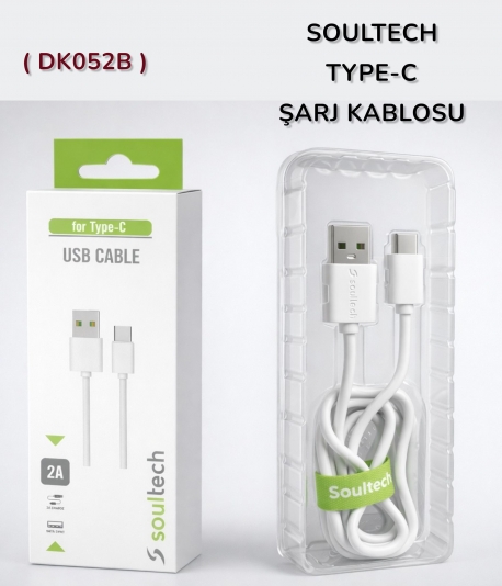 SOULTECH TYPE-C ŞARJ KABLOSU (DK052B)