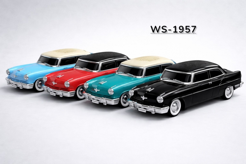 WS-1957 NOSTALJİK ARABA MÜZİK ÇALAR