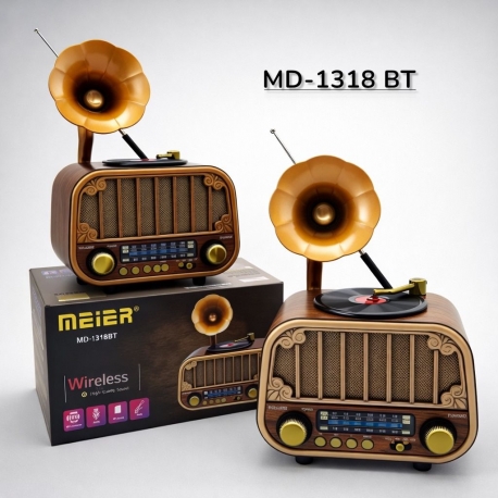 MD-1318 BT NOSTALJİK RADYO