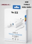 WİZZ 20 WTYPE-C HIZLI ŞARJ (WS301-C)