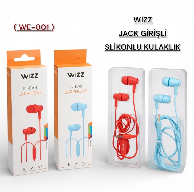 WİZZ JACK GİRİŞLİ SLİKONLU KULAKLIK