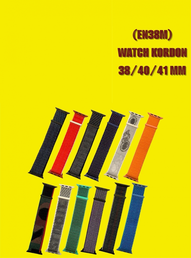 (EN38M) WATCH KORDON TAK ÇIKARLI 38/40/41 MM ANTRASİT