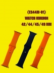 (ES44M-01) WATCH KORDON 42/44/45/49 MM PLASTİK AYARLANABİLİR TURUNCU