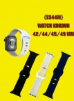 (ES44M) WATCH KORDON 42/44/45/49 MM TAK ÇIKAR ÖZELLİKLİ PLASTİK DESENLİ AYARLANABİLİR KOYU LACİVERT